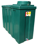 Ecosure Bunded Oil Tank 1070 Bottom Outlet